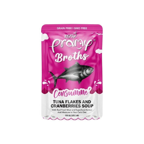 Pramy Broths พรามี่ น้ำซุปแมว ซุปครีม ซุปใส 40g แยกซอง