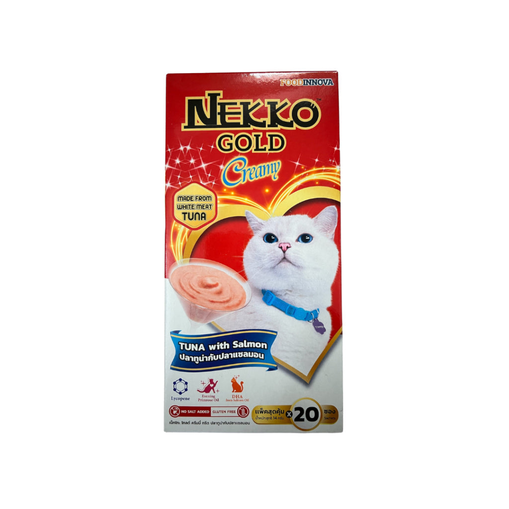 ขนมแมวเลีย nekko gold 14g x 20 ซอง