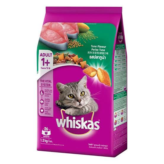 Whiskas อาหารแมวเม็ด ขนาด 1.2 kg