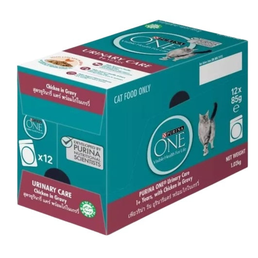 Purina อาหารแมวเปียก แบบกล่อง 85g x 12