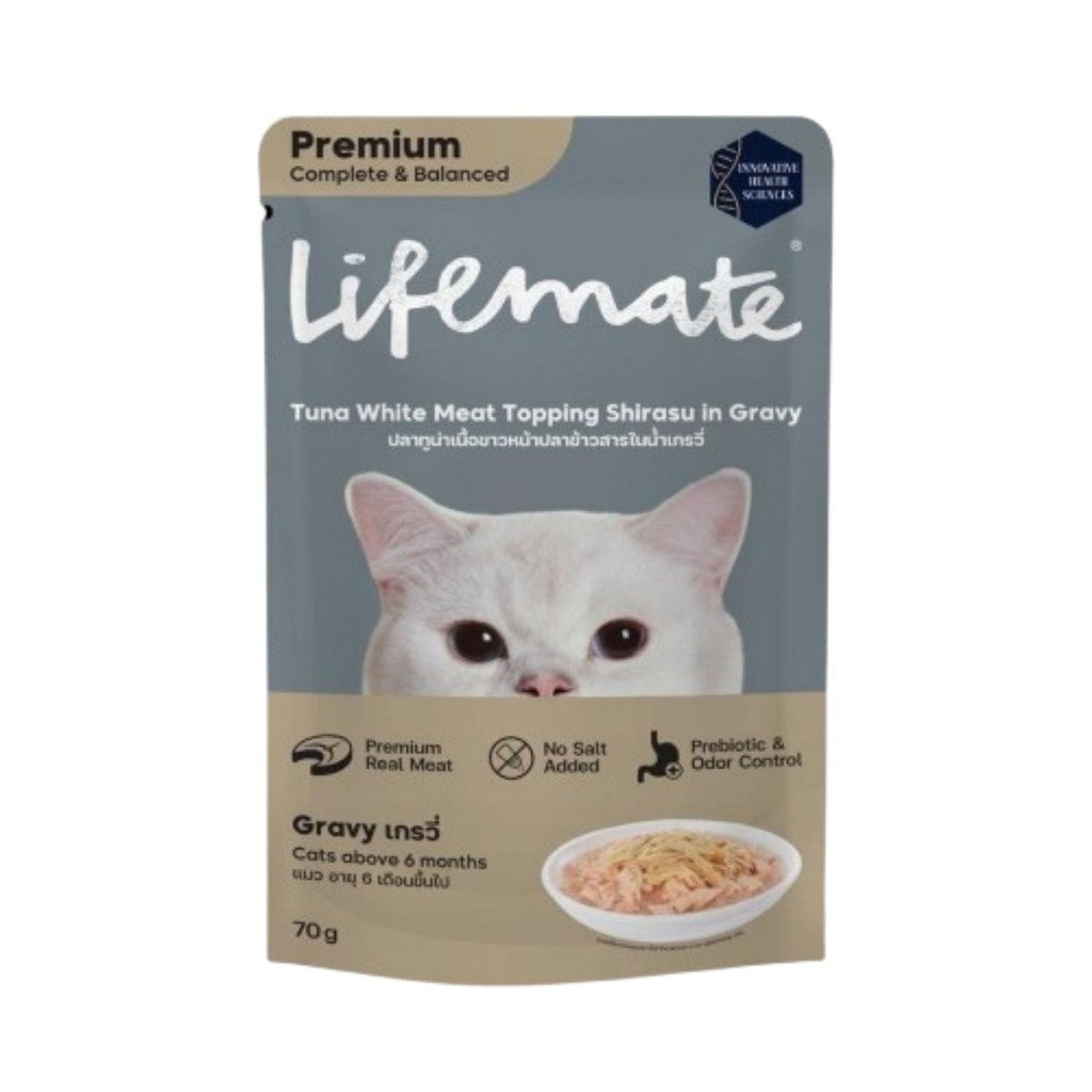 Lifemate อาหารแมวเปียก 70 g แยกซอง