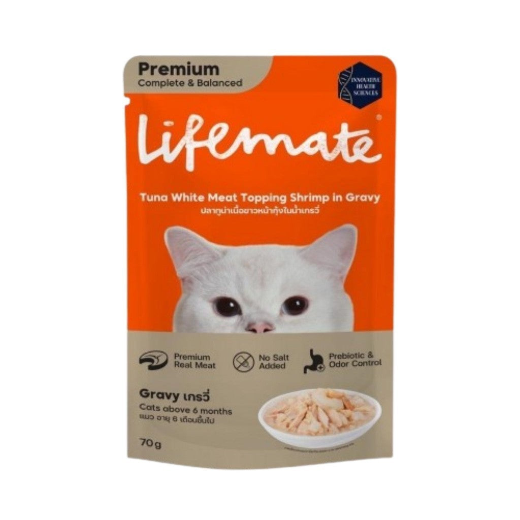 Lifemate อาหารแมวเปียก 70 g แยกซอง