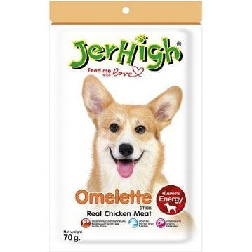 Jerhigh Stick ขนมสุนัขหลากรส ขนาด 50-80g