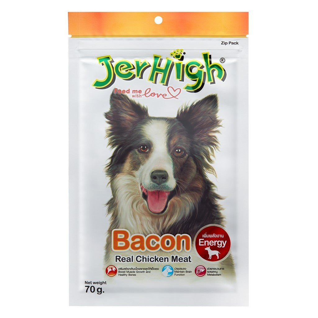 Jerhigh Stick ขนมสุนัขหลากรส ขนาด 50-80g