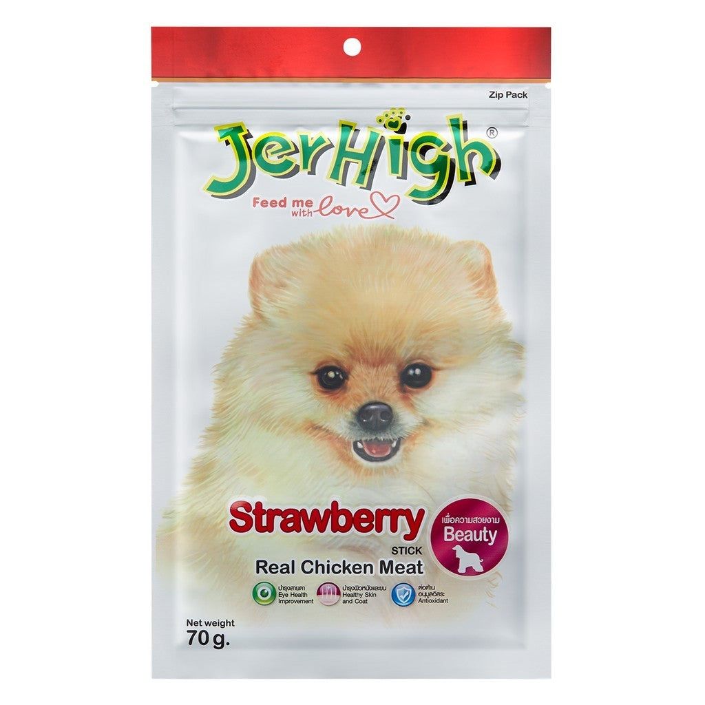 Jerhigh Stick ขนมสุนัขหลากรส ขนาด 50-80g