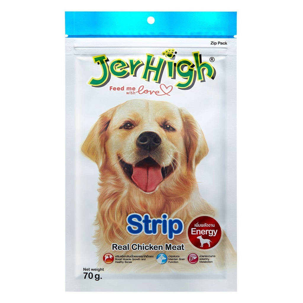 Jerhigh Stick ขนมสุนัขหลากรส ขนาด 50-80g