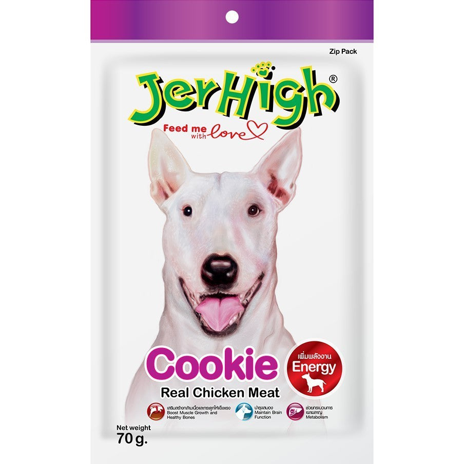 Jerhigh Stick ขนมสุนัขหลากรส ขนาด 50-80g