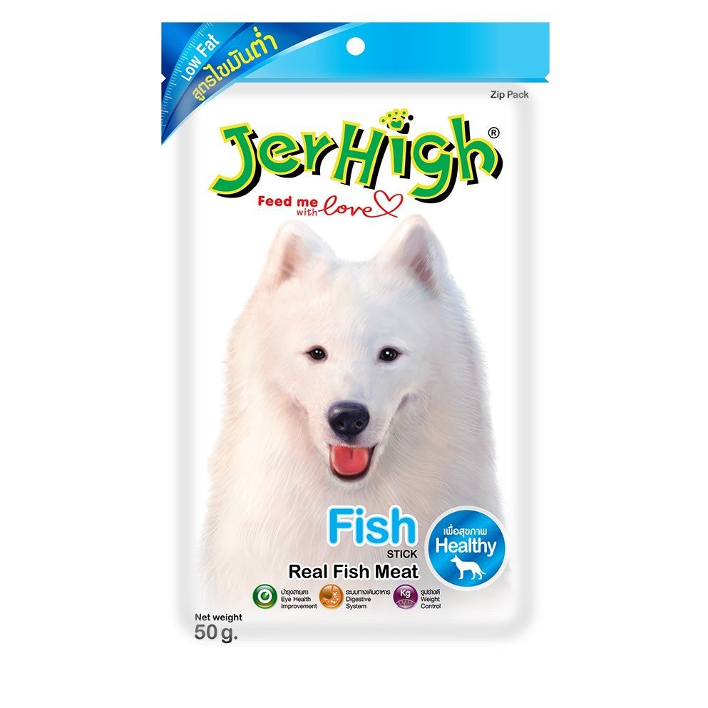 Jerhigh Stick ขนมสุนัขหลากรส ขนาด 50-80g