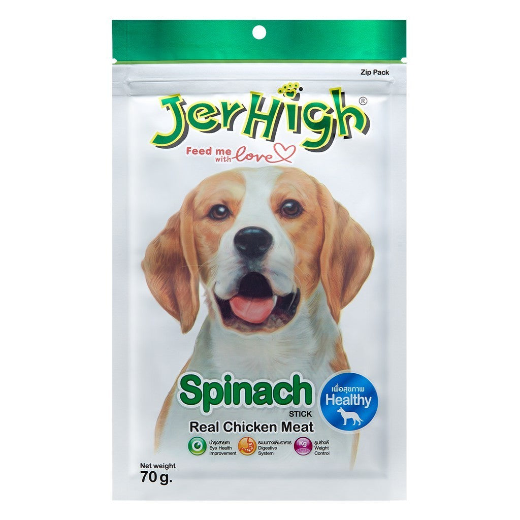 Jerhigh Stick ขนมสุนัขหลากรส ขนาด 50-80g