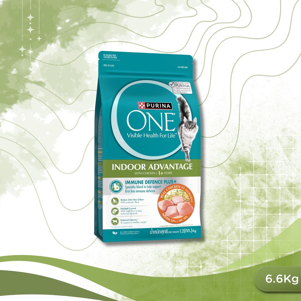 Purina One เพียวริน่าวัน อาหารแมวเม็ด เกรดพรีเมี่ยม 6.6 kg