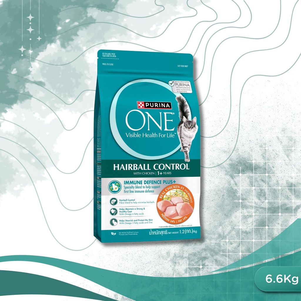 Purina One เพียวริน่าวัน อาหารแมวเม็ด เกรดพรีเมี่ยม 6.6 kg