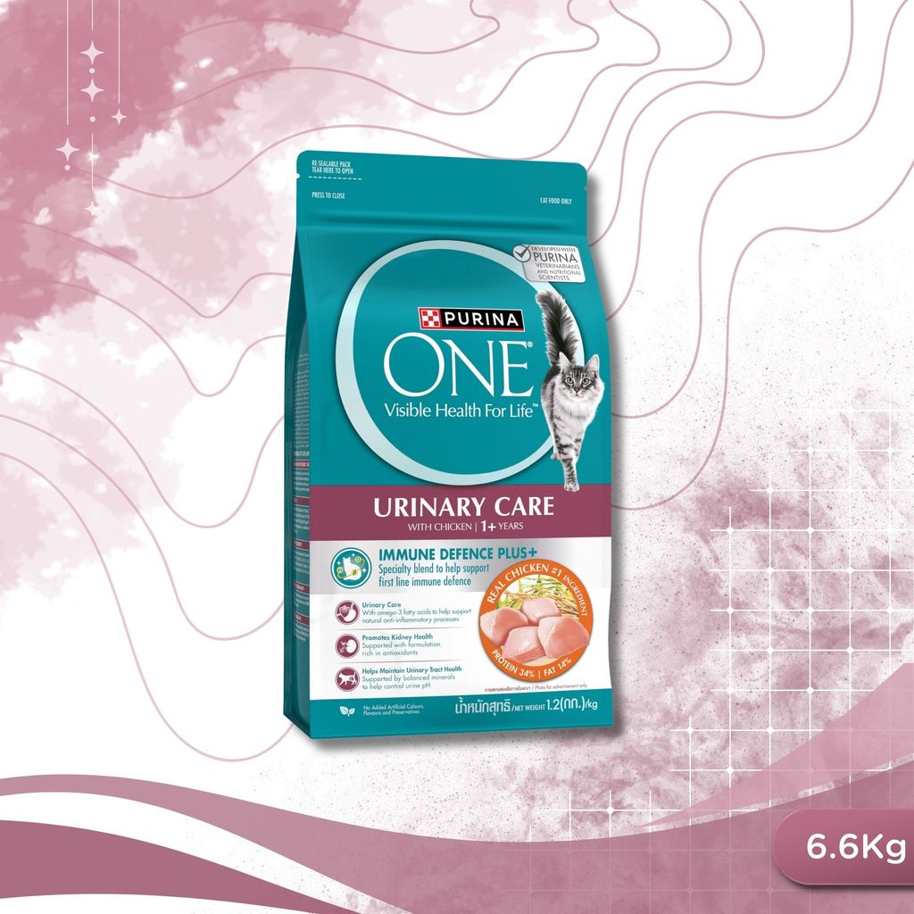 Purina One เพียวริน่าวัน อาหารแมวเม็ด เกรดพรีเมี่ยม 6.6 kg
