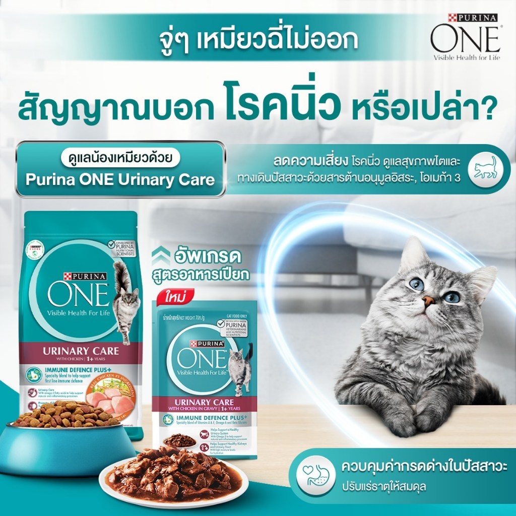 Purina One เพียวริน่าวัน อาหารแมวเม็ด เกรดพรีเมี่ยม 6.6 kg