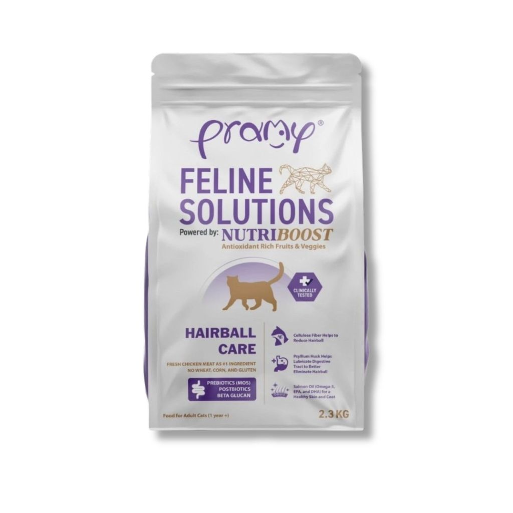 Pramy Feline Solutions 2.3kg อาหารแมวสูตรเฉพาะทางขนาด 2.3kg