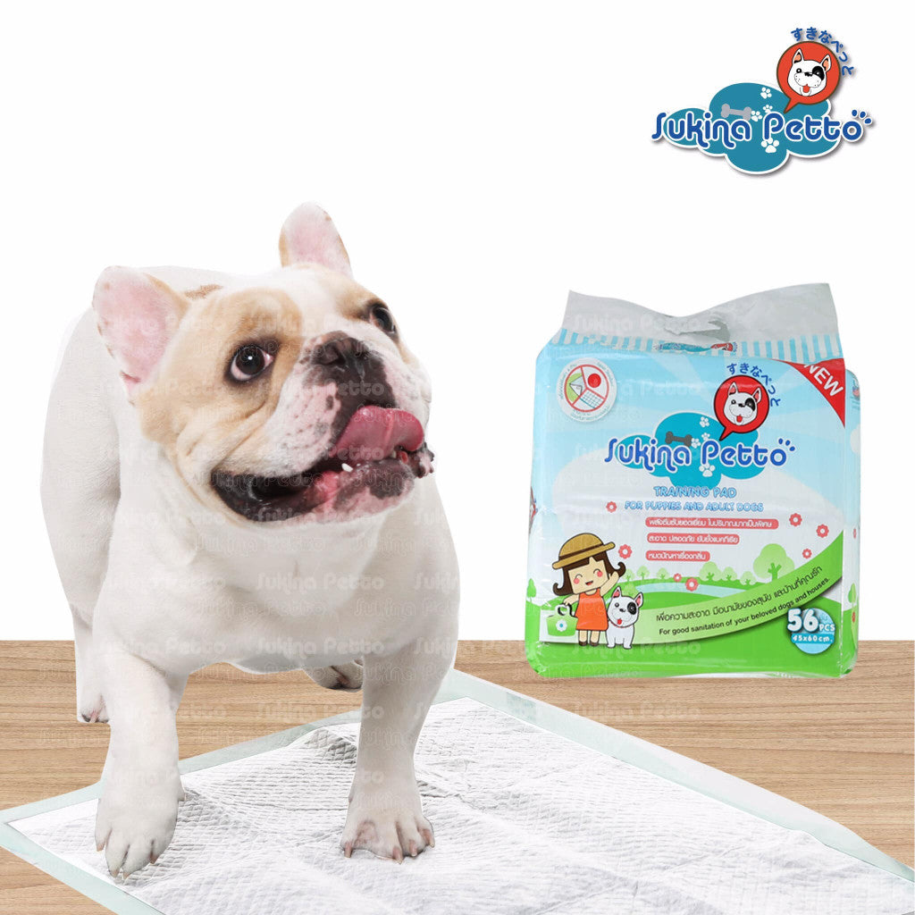 Sukina Petto แผ่นรองฉี่สุนัขเกรดพรีเมี่ยม 3 สูตร 5-10 ชิ้น (Mini Pack)