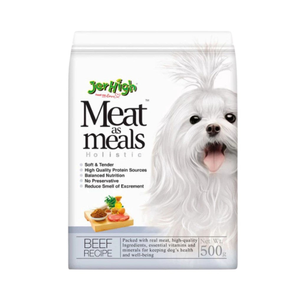 Meat as meal อาหารสุนัขเม็ดนิ่ม เหมาะกับสุนัขทานยาก ขนาด 500 g