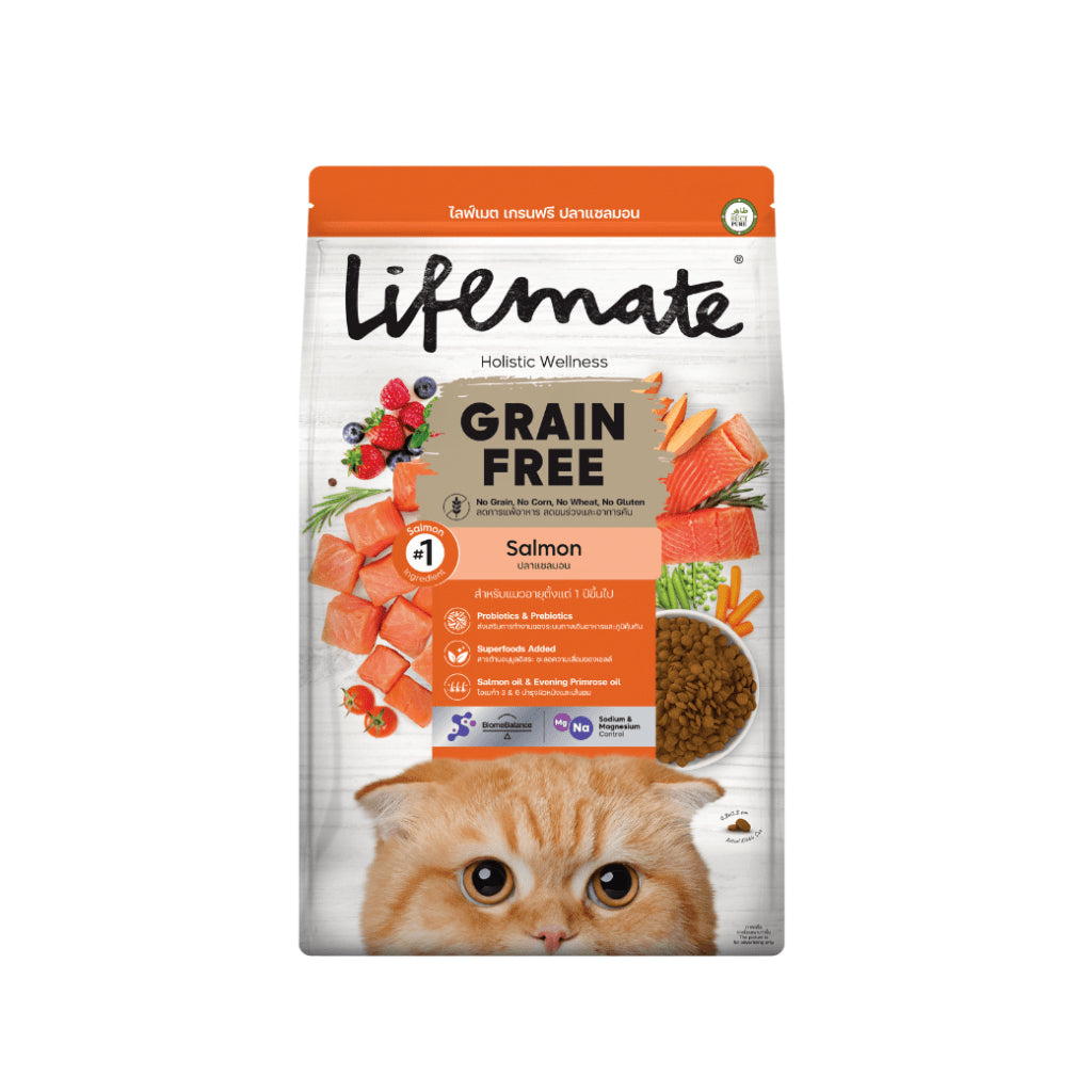 Lifemate ไลฟ์เมท อาหารเม็ดแมว เกรดพรีเมียม ขนาด 1-1.3 kg