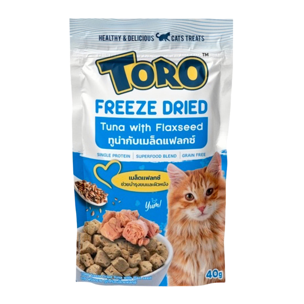 Toro Freeze Dried ขนมแมวฟรีซดราย 30-40 g