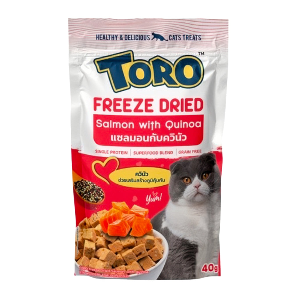 Toro Freeze Dried ขนมแมวฟรีซดราย 30-40 g